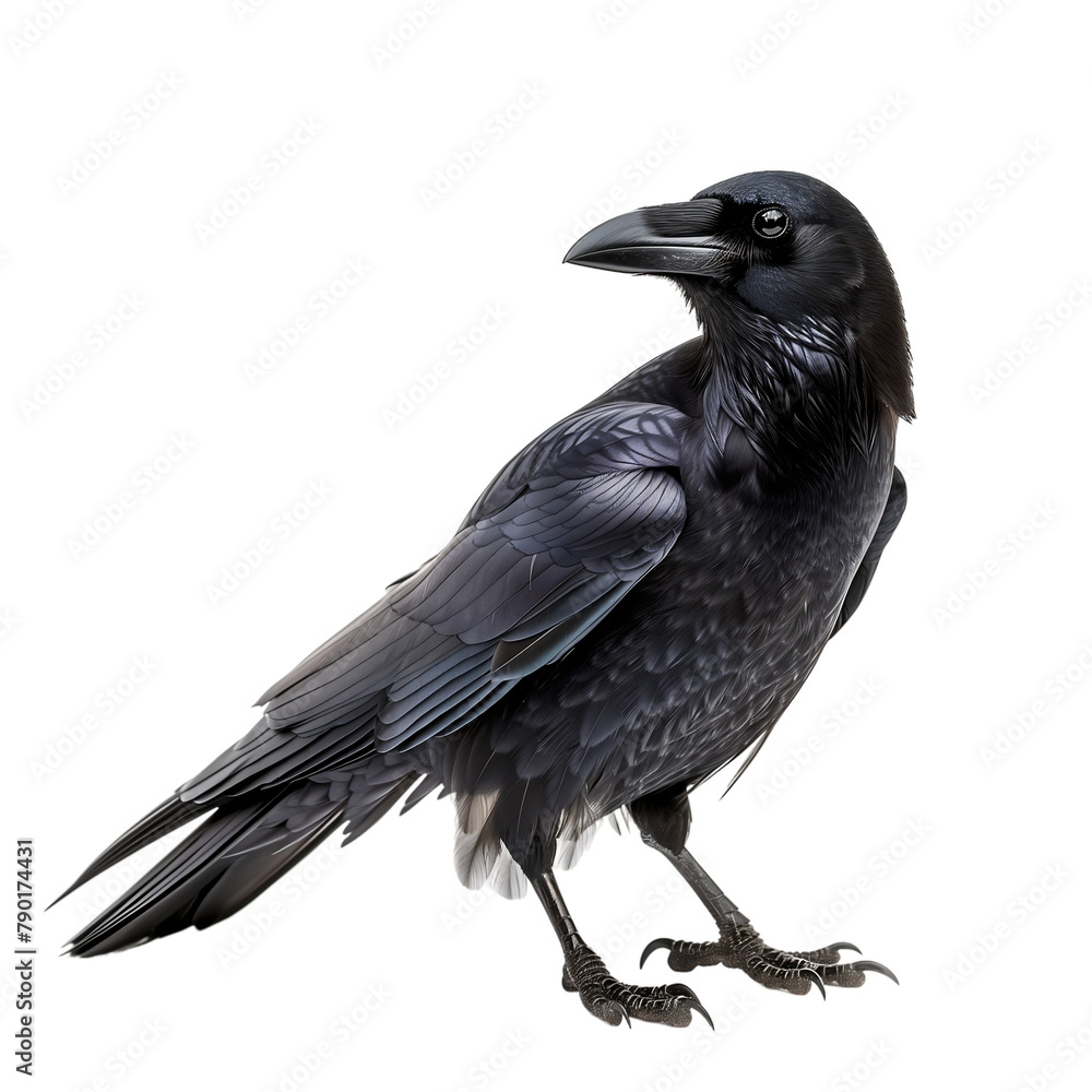 american crow isolated on transparent background american crow isolated on transparent background