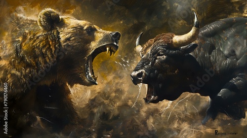 The Battle for Dominance: Bear vs. Bull in Oil