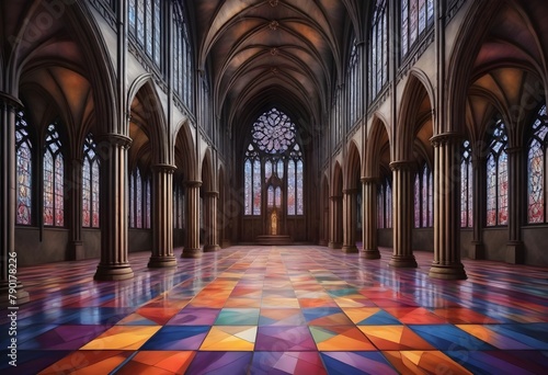 Digital painting an intricate 8k gothic cathedral (20)