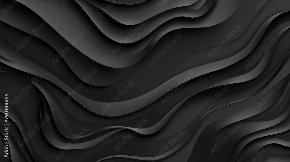 Curve Background with Abstract Black Curve Background with Abstract Black