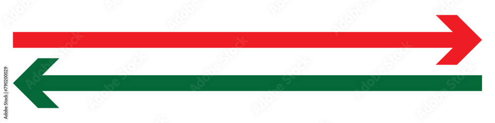 Straight long right vector arrow icon. Horizontal dual long straight arrow. Dual sign. Transfer icon. Exchange arrow icon. Cryptocurrency, stock and forex investment trading analysis symbol. 11:11 Straight long right vector arrow icon. Horizontal dual long straight arrow. Dual sign. Transfer icon. Exchange arrow icon. Cryptocurrency, stock and forex investment trading analysis symbol. 11:11