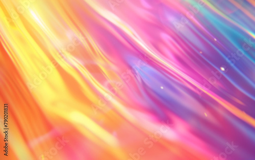 abstract holographic iridescent rainbow background