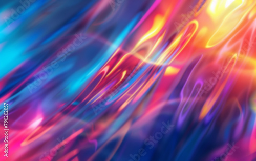 abstract holographic iridescent rainbow background