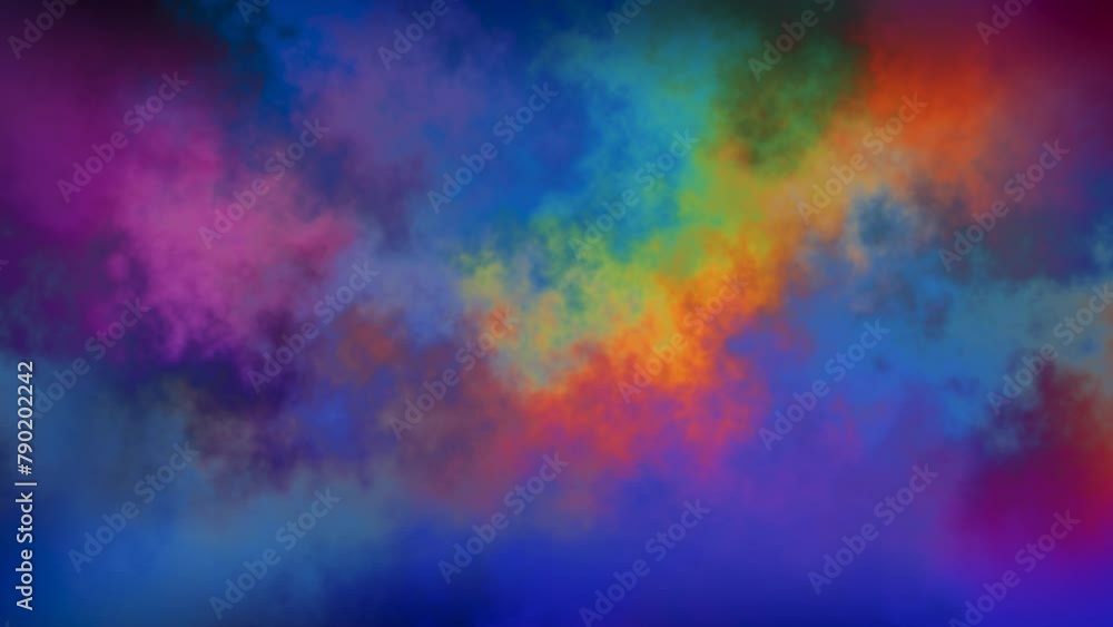 Enigmatic Gradient Clouds: Abstract Animation with Blue, Purple, Orange, Green, and Yellow Hues. Dynamic 4K Background Featuring Smooth Color Transitions and Trendy, Beautiful Designs Enigmatic Gradient Clouds: Abstract Animation with Blue, Purple, Orange, Green, and Yellow Hues. Dynamic 4K Background Featuring Smooth Color Transitions and Trendy, Beautiful Designs