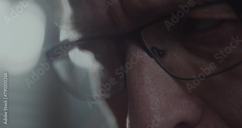 Private Detective Investigator Reviewing Recorded Conversations