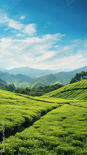 green tea plantation © Ayesha lateef