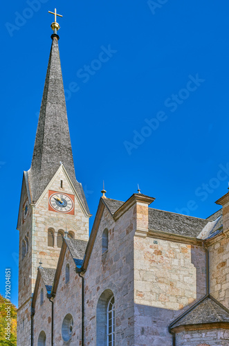 Halstatt , an alpine village on the lake