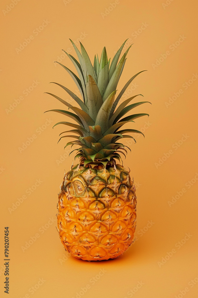 Illustration of a pineapple Illustration of a pineapple