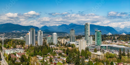 Buildings in Surrey Central, Greater Vancouver, BC, Canada photo