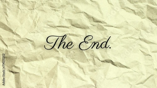 Animated one line phrase 