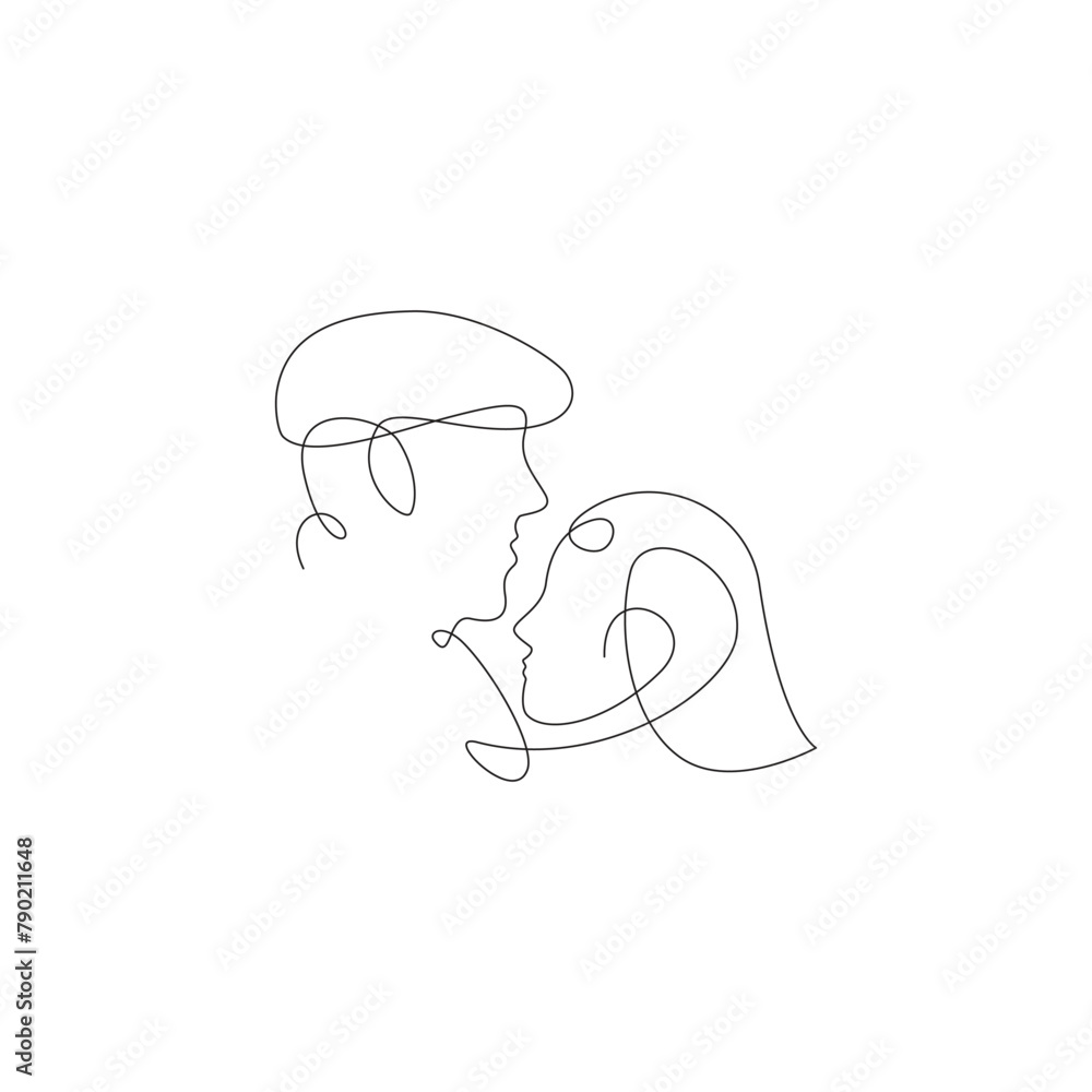 couple continuos line design. spouse continuos line illustration. vector lineart. monoline asset. couple continuos line design. spouse continuos line illustration. vector lineart. monoline asset.