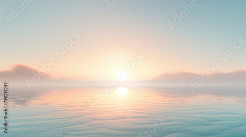 sunrise over the sea