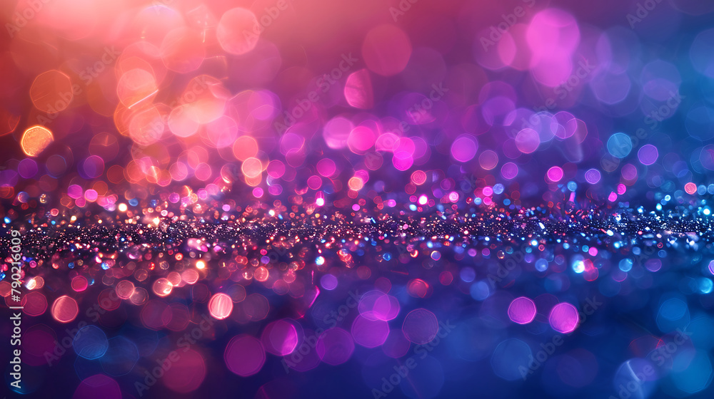 Purple bokeh lights, shiny and glowing effect, high quality, high resolution graphic source