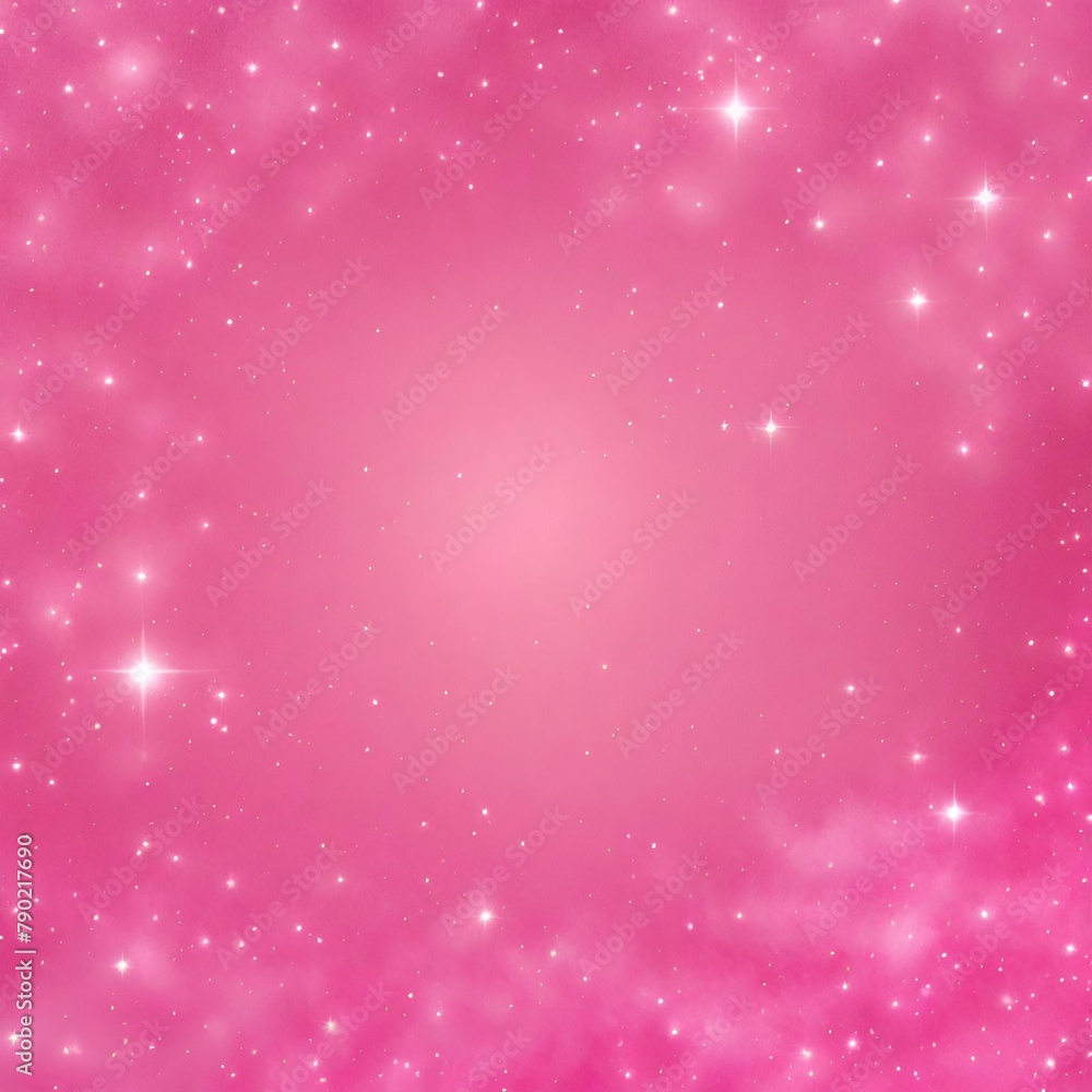 PINK space dust in pink space - 1
