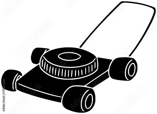 grass illustration farm silhouette gardening logo lawn icon garden outline equipment mowing green mower work care black lawnmower summer shape tool maintenance service for vector graphic background