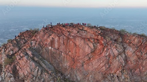 View from top of mountain