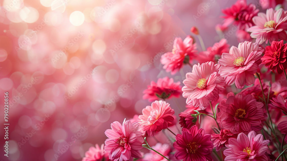 Mother's day background. Pink, red and white tones. Room for copy space. Mother's day background. Pink, red and white tones. Room for copy space.