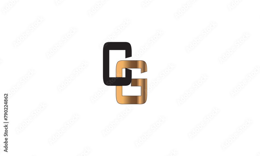 CG, GC , G , C , Abstract Letters Logo Monogram CG, GC , G , C , Abstract Letters Logo Monogram