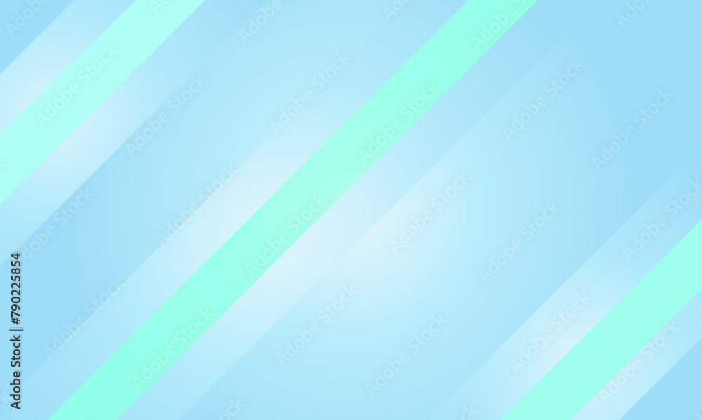 Abstract geometric teal and cyan monochrome minimal shiny lines vector background. architecture futuristic minimal concept background. Poster, template, texture, website, banner.