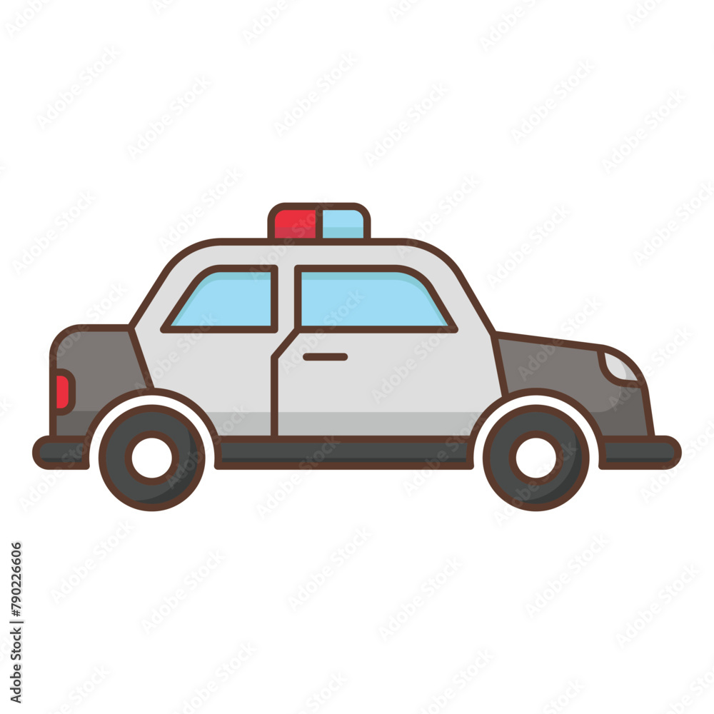 Car police icon vector design template Car police icon vector design template