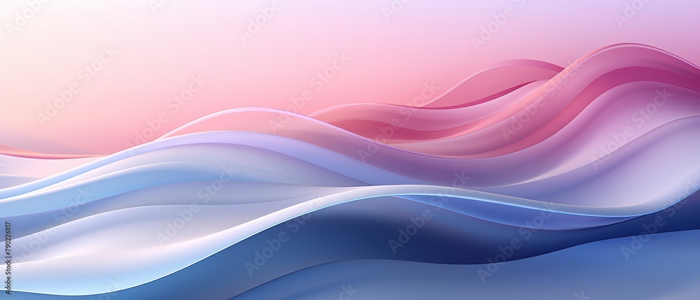 Pastel gradient wave, soft and airy, minimal 3D illustration, Pastel gradient wave, soft and airy, minimal 3D illustration,
