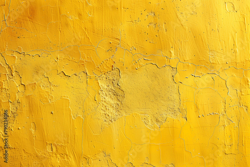 Close-up of a textured golden surface with aged cracks.