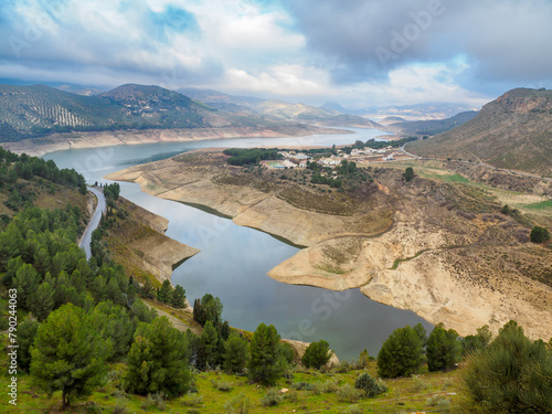 Iznajar reservoir of Cordoba province. Andalusia photo