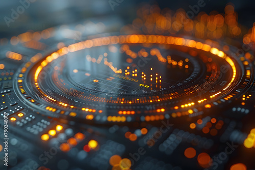 Marketing Performance Chart: Digital Revenue Analysis and Key Indicators