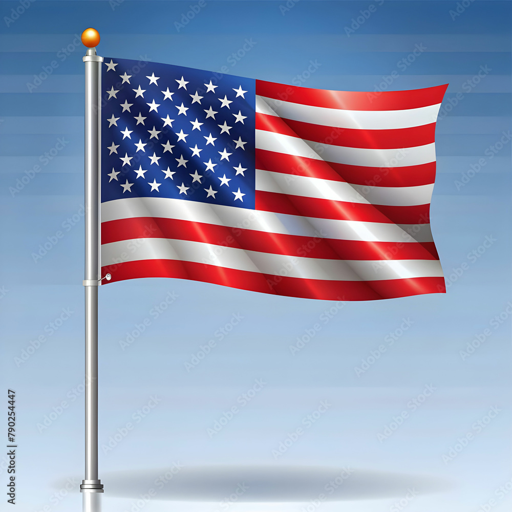 Obraz premium American flag background