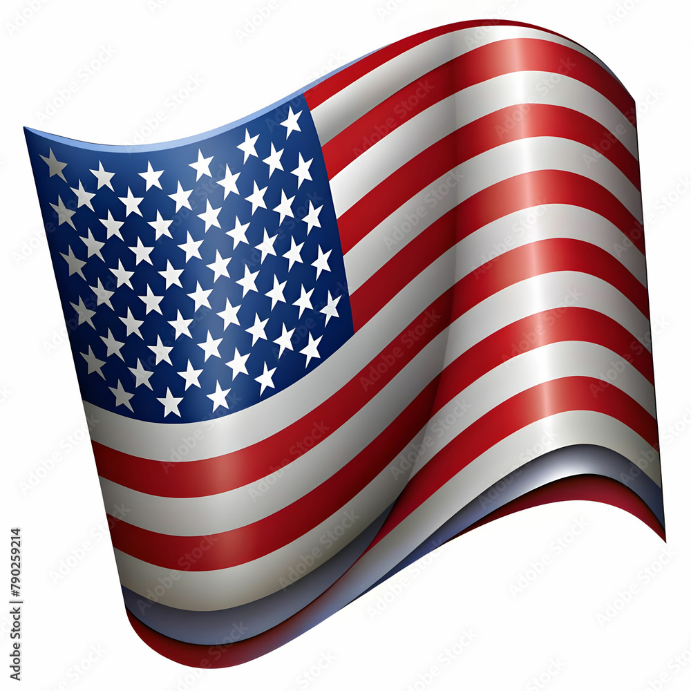 Fototapeta premium American flag background