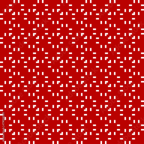 Seamless pattern. Geometric illustration. Strokes, curves ornament. Tribal wallpaper. Ethnic motif. Folk backdrop. Modern background. Digital paper, textile print, web design, abstract. Vector art