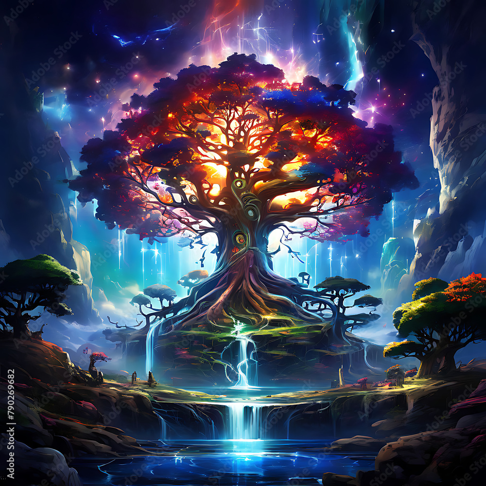 Obraz premium fantasy landscape