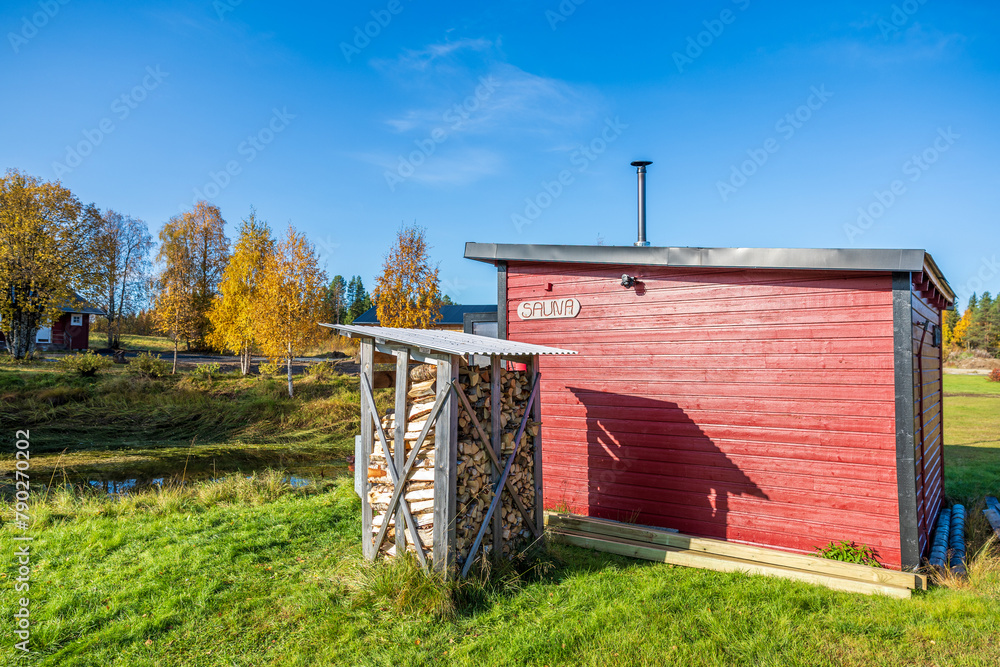 Sauna in Lappland