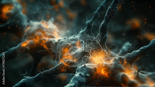 Digital Art: Nerve Cell