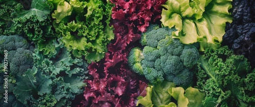 Assorted Fresh Vegetables Close Up
