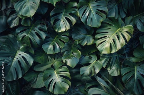 Close Up of Green Leaves
