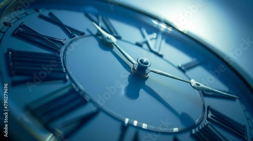 Close-Up of Elegant Timepiece