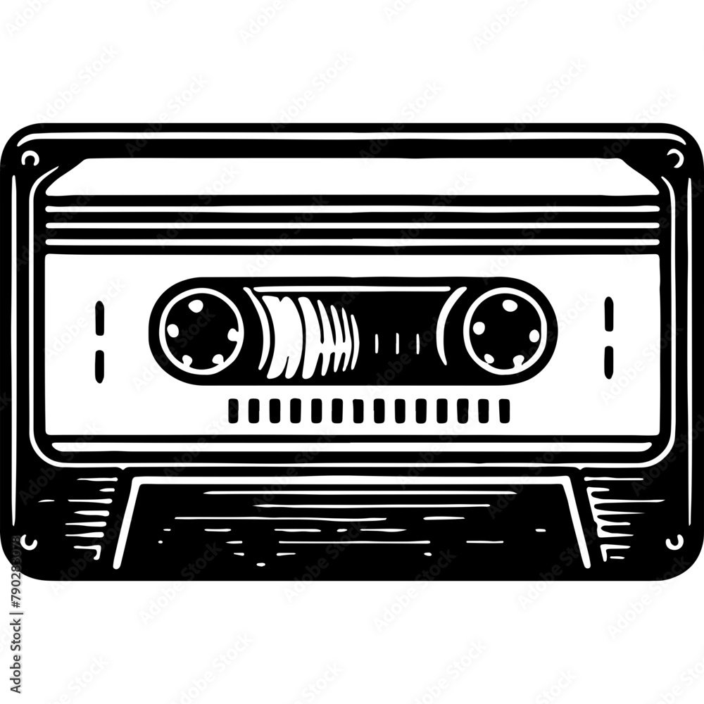 Retro Cassette Tape Retro Cassette Tape