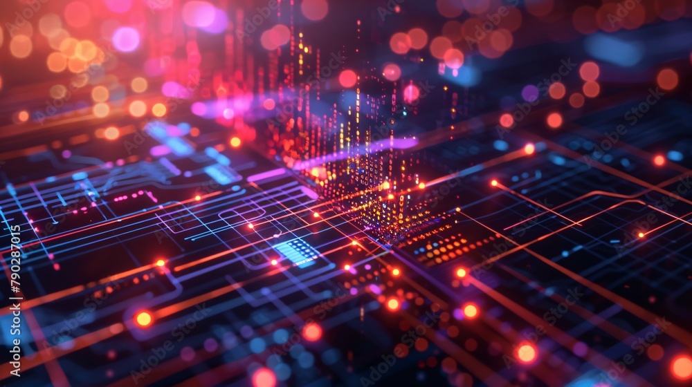 Data technology abstract background. Data technology abstract background.