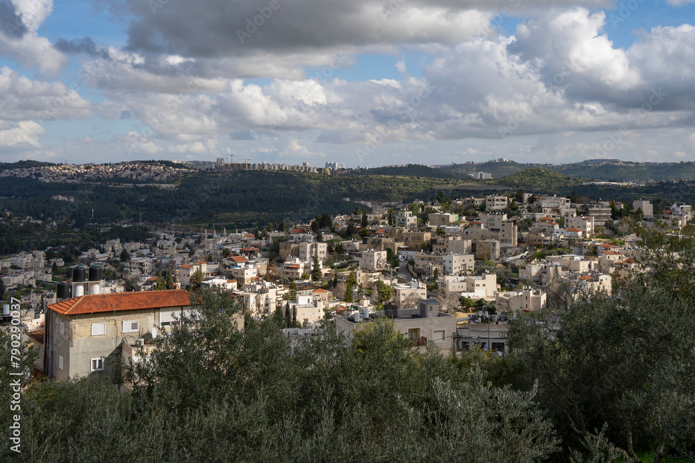 The Muslim Village Abu Ghosh, near Jerusalem, Israel