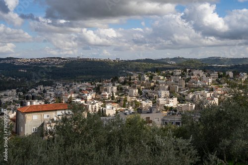 The Muslim Village Abu Ghosh, near Jerusalem, Israel photo