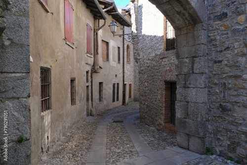 Fototapeta Naklejka Na Ścianę i Meble -  Il borgo di Villincino a Erba in provincia di Como, Lombardia, Italia.