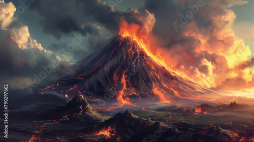 Primal Java Volcanoes