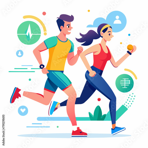 running-man-and-woman---fitness-concept--fitness-t
