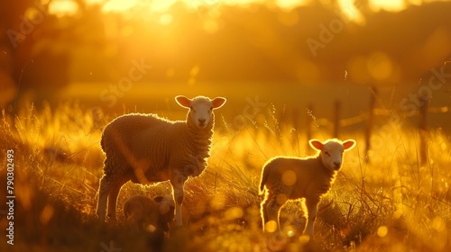 sheep in the field