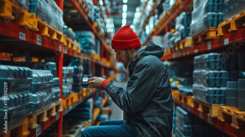 worker in warehouse 