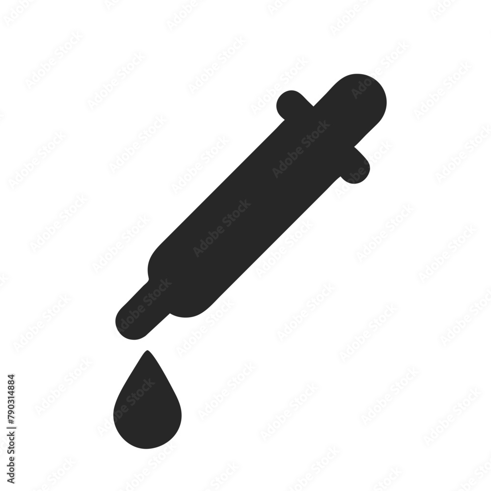 Dropper icon vector graphics element silhouette birds sign symbol illustration on a Transparent Background Dropper icon vector graphics element silhouette birds sign symbol illustration on a Transparent Background