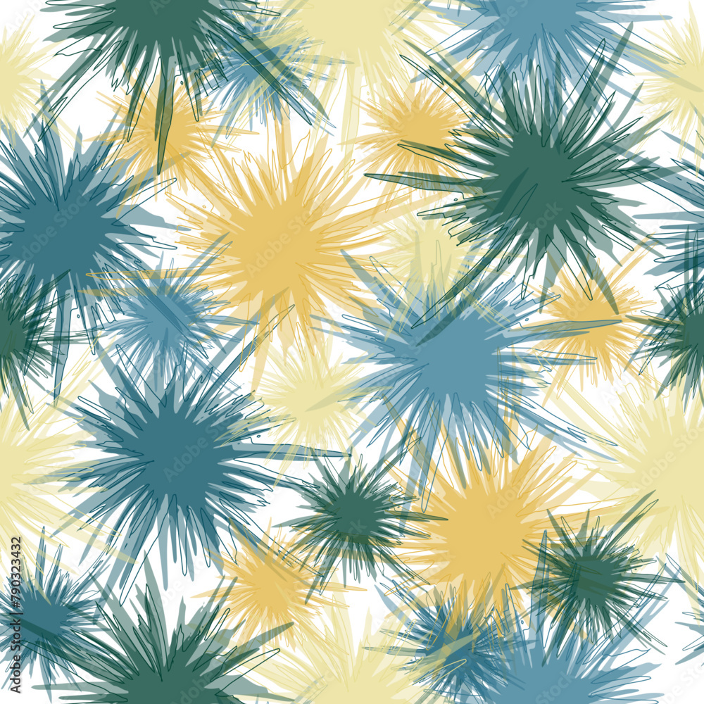 Collage contemporary seamless pattern. Collage contemporary seamless pattern.
