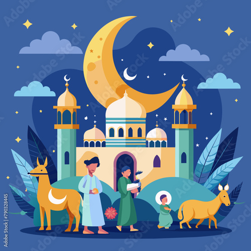 Eid al-Adha, also known as the Feast of Sacrifice, is an important Islamic celebration that commemorates the willingness of Prophet Ibrahim to sacrifice his son as an act of obedience and submission 