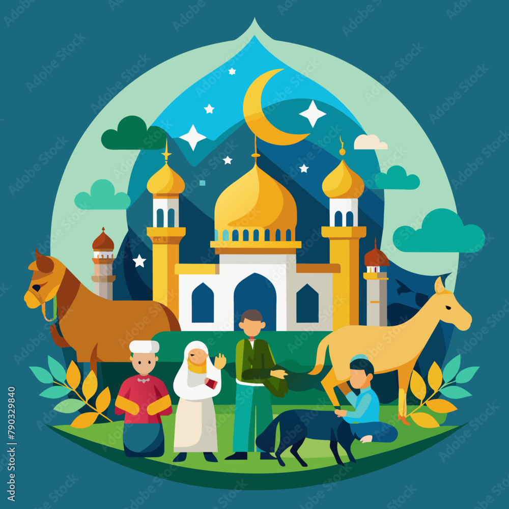 Eid al-Adha, also known as the Feast of Sacrifice, is an important Islamic celebration that commemorates the willingness of Prophet Ibrahim to sacrifice his son as an act of obedience and submission t Eid al-Adha, also known as the Feast of Sacrifice, is an important Islamic celebration that commemorates the willingness of Prophet Ibrahim to sacrifice his son as an act of obedience and submission t